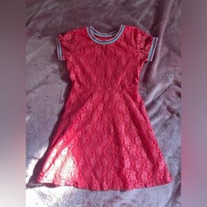 Wonder Nation Pink Lace Dress